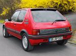 Peugeot 205 1.6 GTI 1983 года